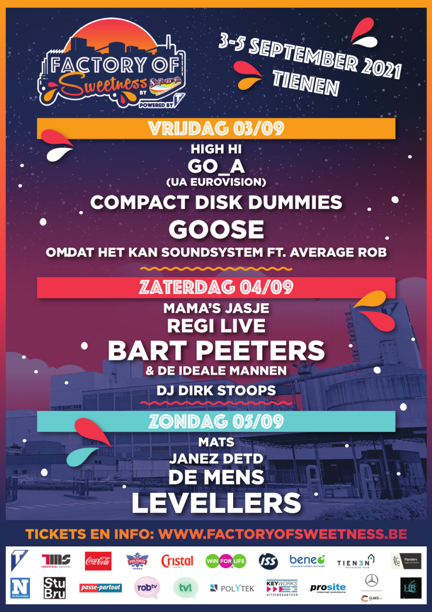 Affiche van Suikerrock 2021