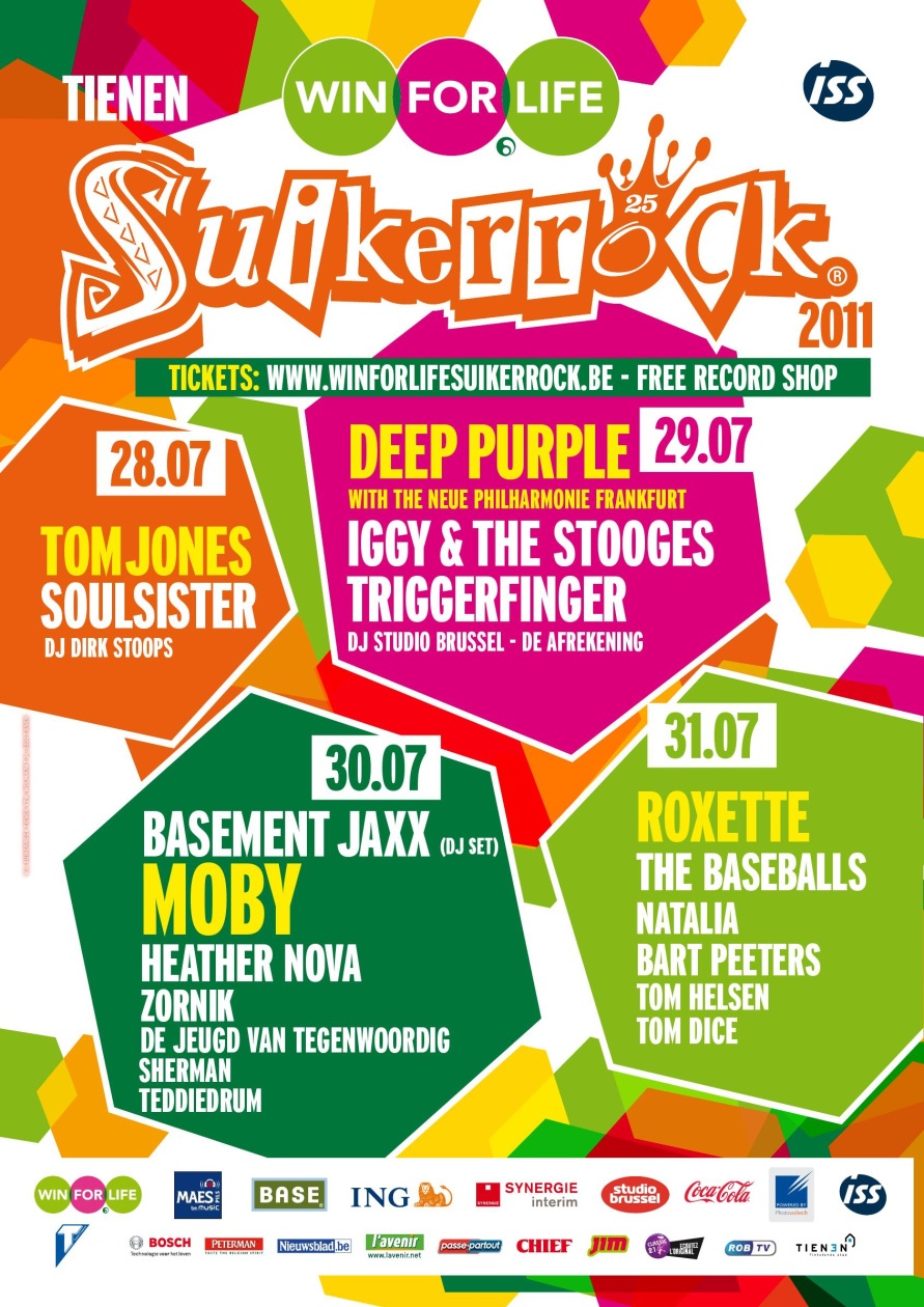 Affiche van Suikerrock 2011