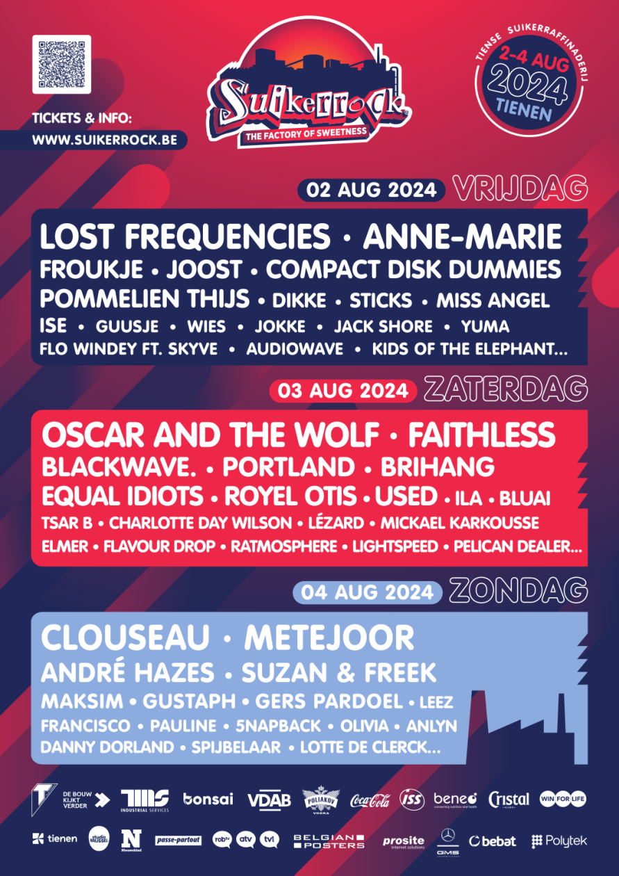 Affiche van Suikerrock 2024