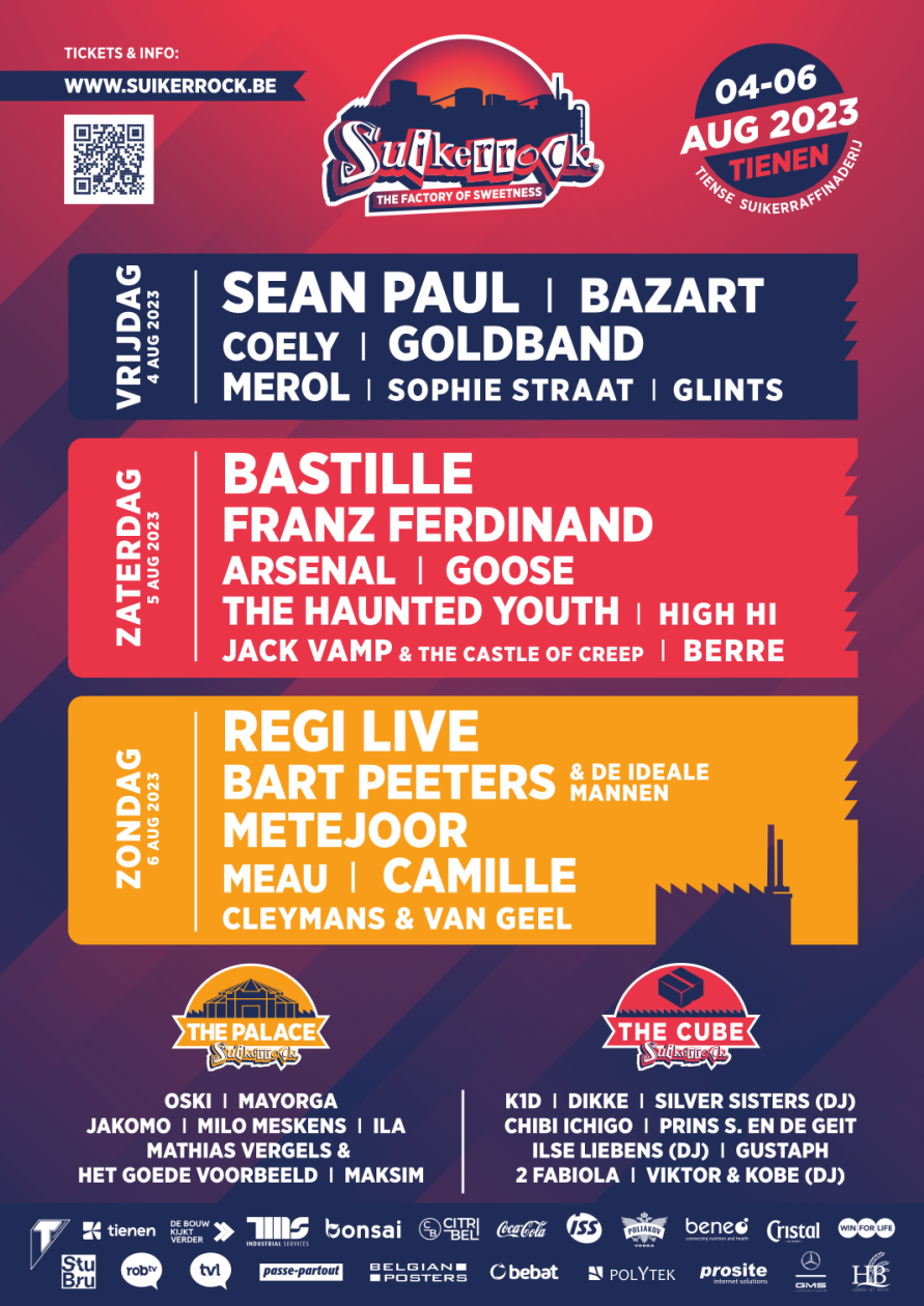 Affiche van Suikerrock 2023
